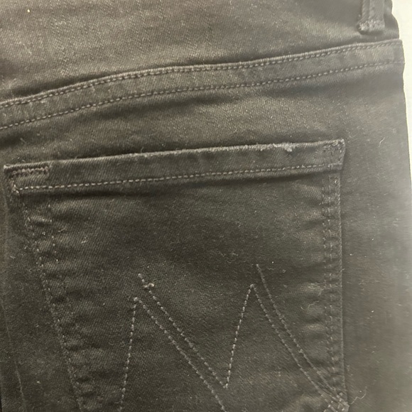 Mother The Stunner Zip Ankle Step Fray in Not Guilty - Picture 10 of 10